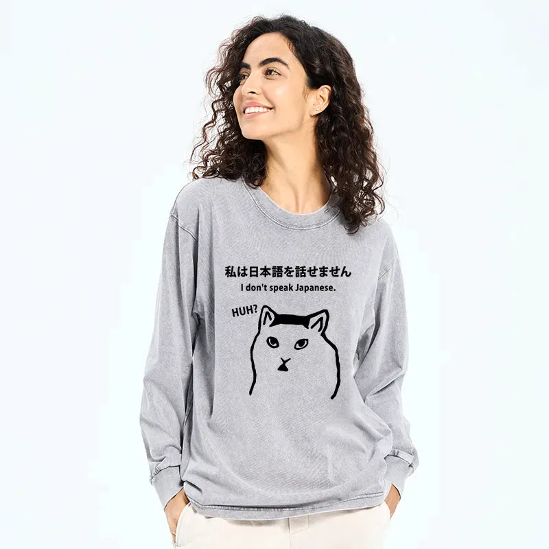 i don't speak japanese tee for casual wear