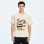 Kyoto-Lion Summer Sushi Washed T-Shirt