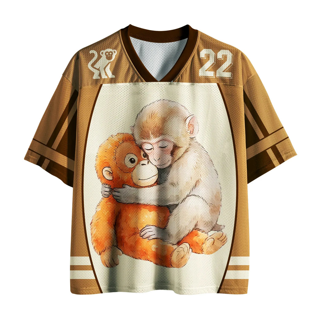 Kyoto-Lion Double the Love Monkey Mesh Jersey