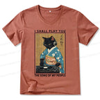 Unisex cotton v-neck shirt