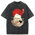 Japanese Cat Ramen T-Shirt for Gift Idea