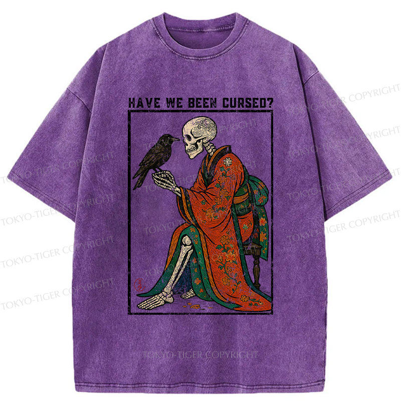kyoto lion crow skeleton tee