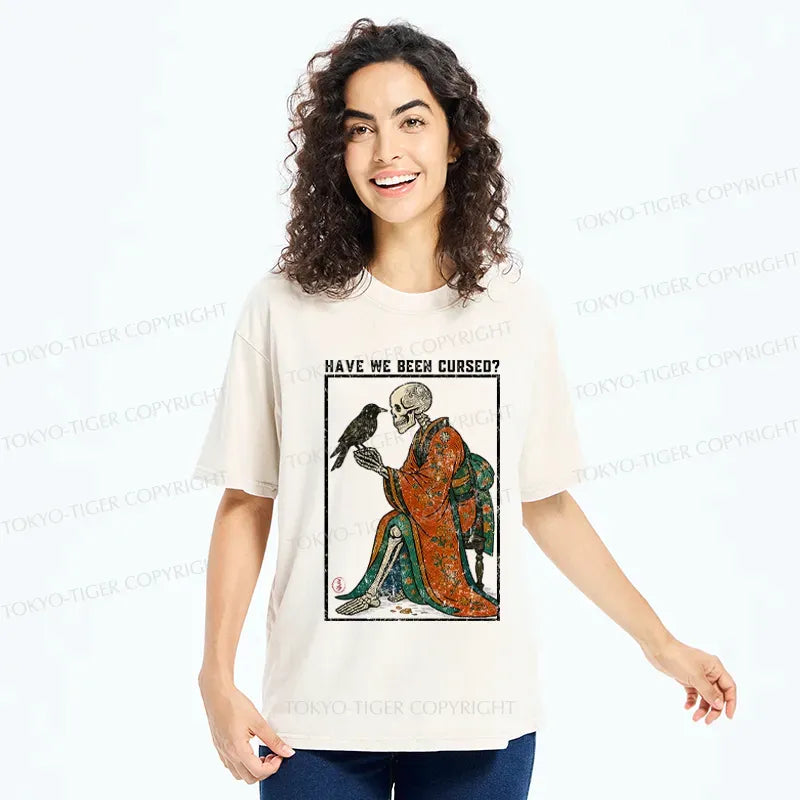 funny meme skeleton ukiyoe t-shirt