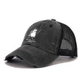 Funny Samurai Frog Trucker Cap for Daily Wear
