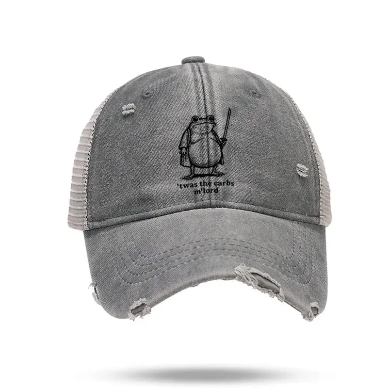 Japanese Washed Trucker Cap for Summer