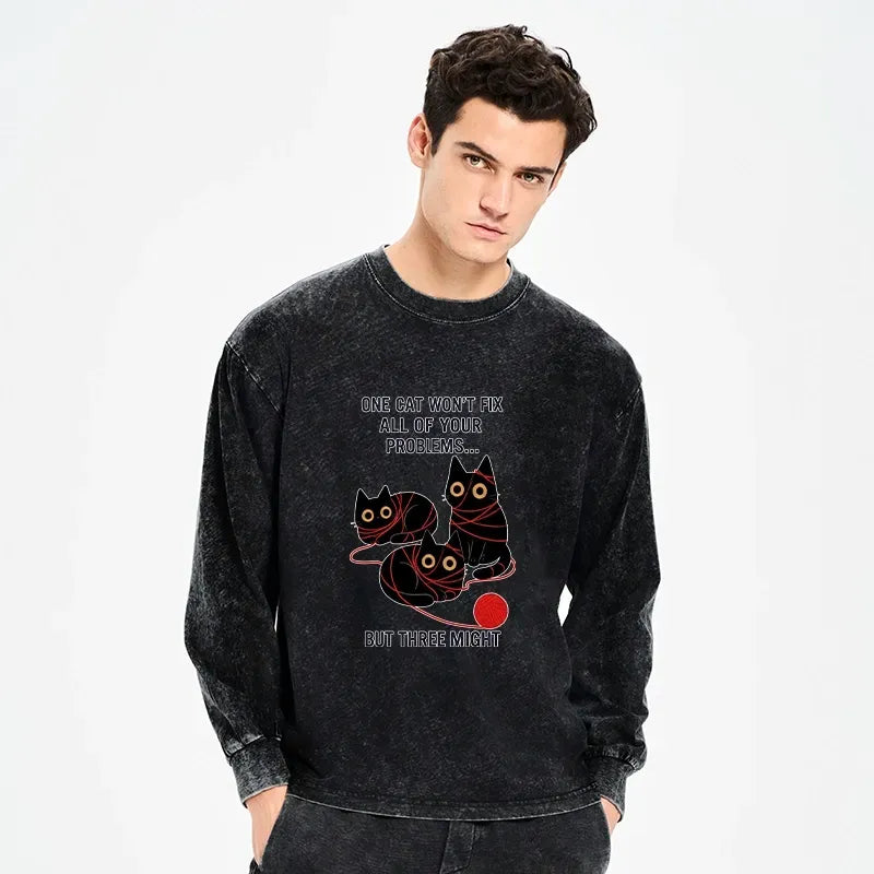 Kyoto Lion cat shirt for city walk