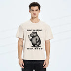 Kyoto-Lion Fight Or Flight Moo Deng Washed T-Shirt