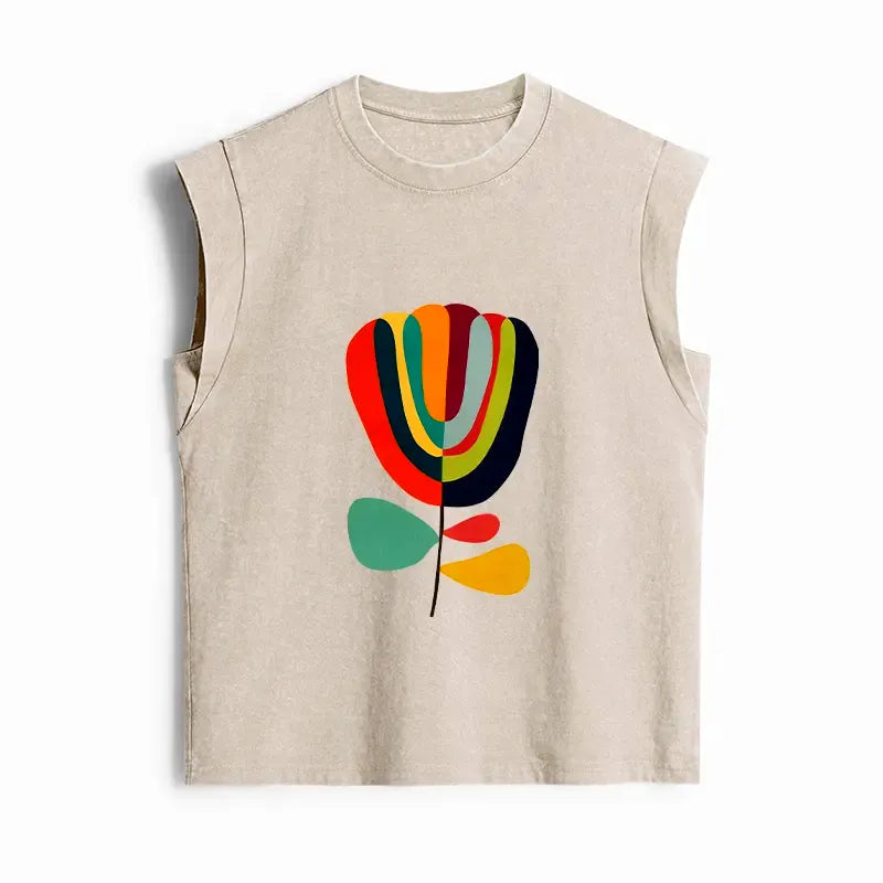 Kyoto Lion Minimalist Tank Top Free Shipping