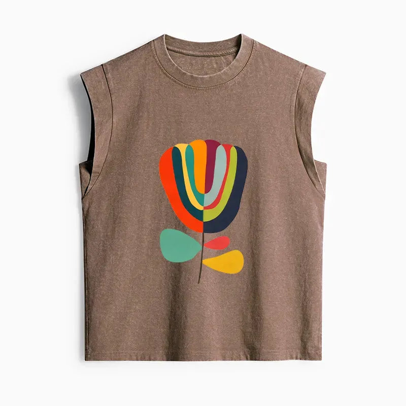 Kyoto Lion Minimalist Tank Top Free Shipping