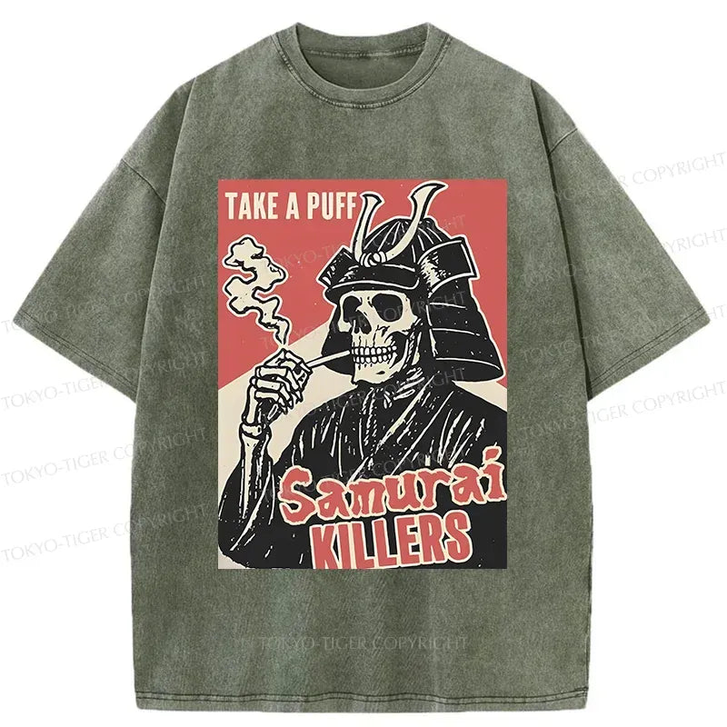 Smoking Samurai Vintage Streetwear