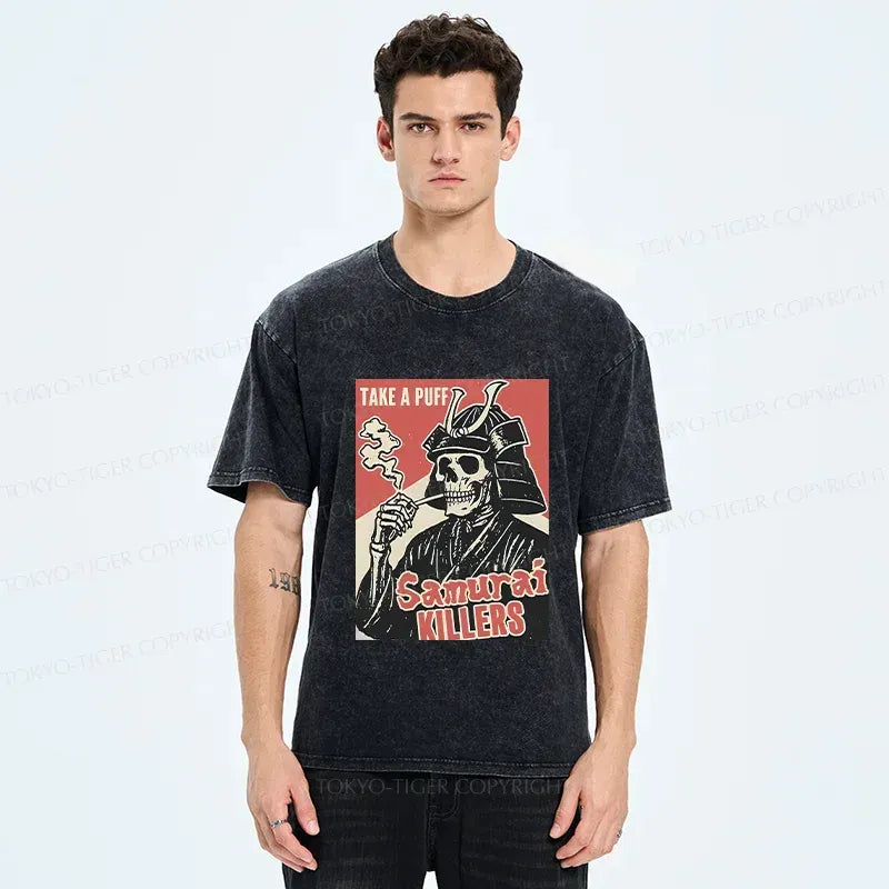 Smoking Samurai Vintage Streetwear