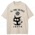 Kyoto-Lion Anxious Cat Washed T-Shirt