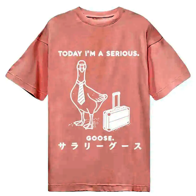 Kyoto-Lion Hard Working Goose Classic T-Shirt