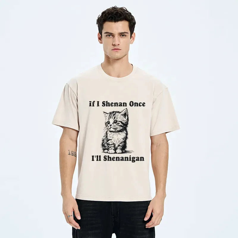 vintage unisex cat t-shirt streetwear