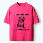 japanese cat washed t-shirt for gift