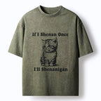 vintage unisex cat t-shirt streetwear