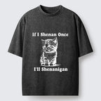 vintage unisex cat t-shirt streetwear