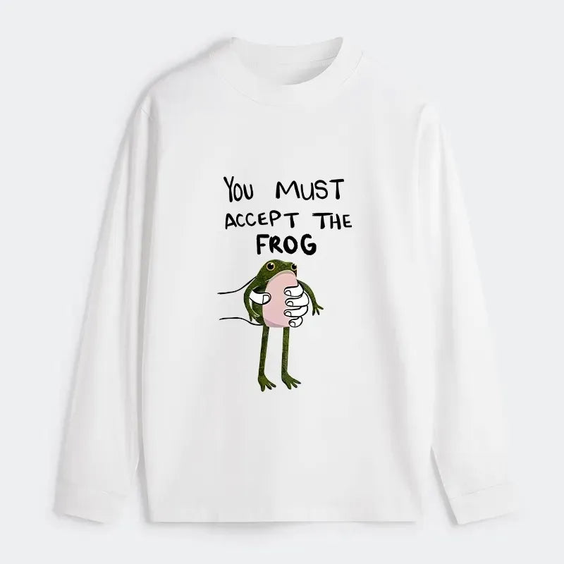 Kyoto-Lion Accept This Frog Classic Long Sleeve T-Shirt