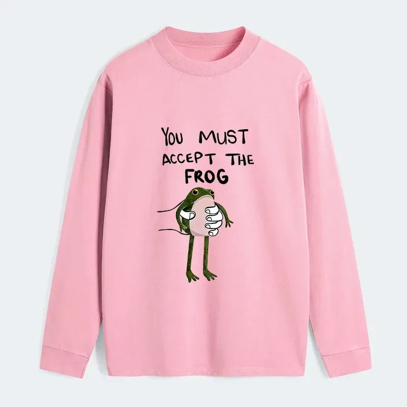 Kyoto-Lion Accept This Frog Classic Long Sleeve T-Shirt