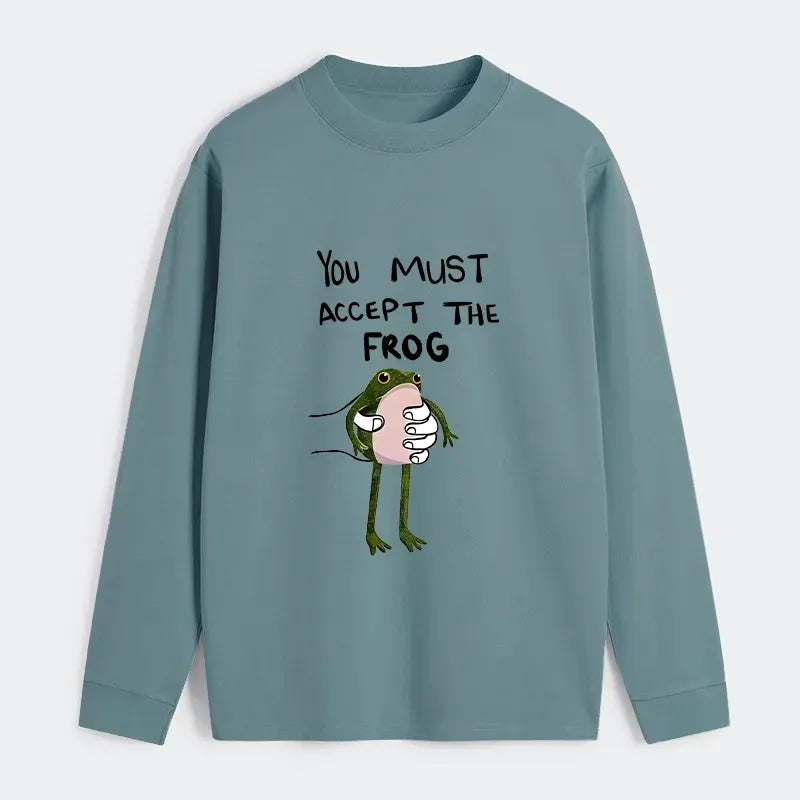 Kyoto-Lion Accept This Frog Classic Long Sleeve T-Shirt