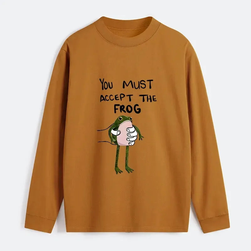 Kyoto-Lion Accept This Frog Classic Long Sleeve T-Shirt