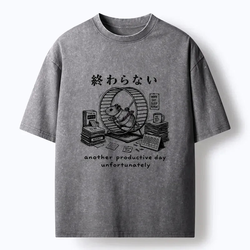 Unisex Japanese Vintage T-Shirt for Streetwear