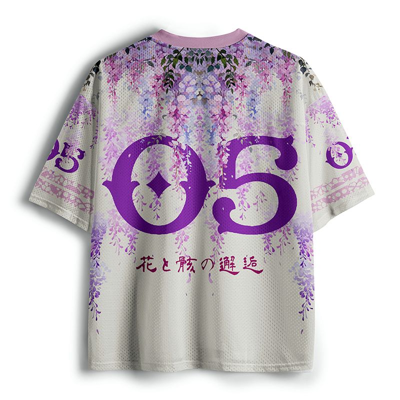 Kyoto-Lion Spring Dream Of Bones Mesh Jersey