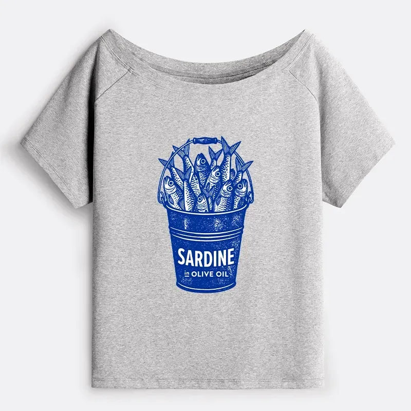 Kyoto Lion Sardines T-Shirt for Summer