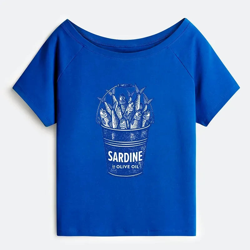 Kyoto Lion Sardines T-Shirt for Summer