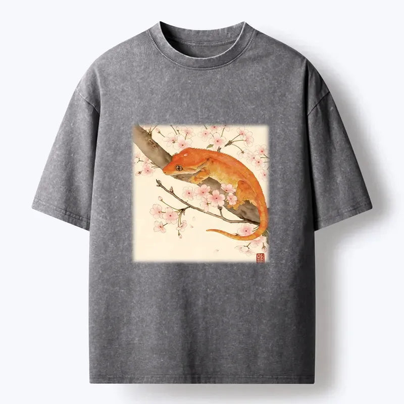 Trendy Ukiyo-e Streetwear T-Shirt for Vacation