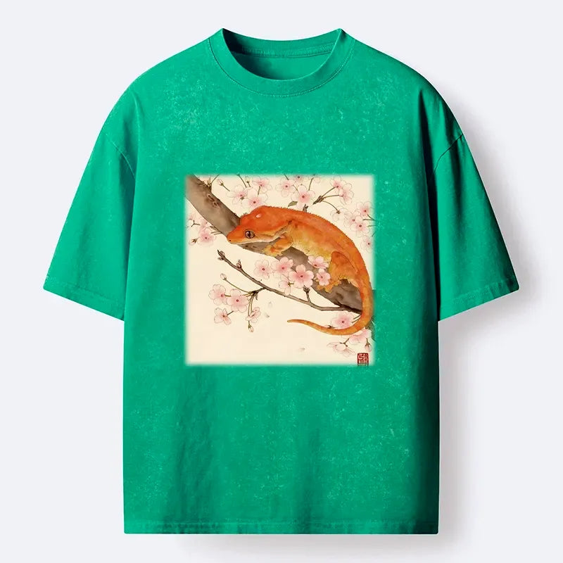 Trendy Ukiyo-e Streetwear T-Shirt for Vacation
