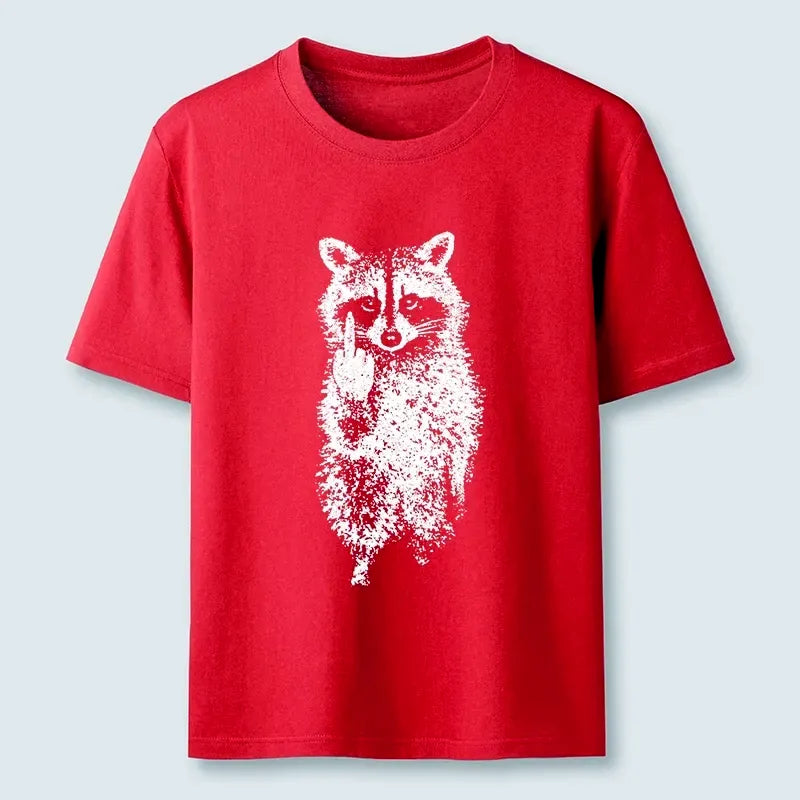 Funny Raccoon T-Shirt for Men