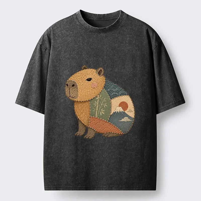 Cute Capybara Graphic Tee Gift Idea