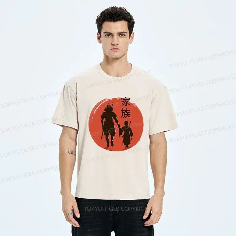 Breathable Cotton Samurai T-Shirt for Summer