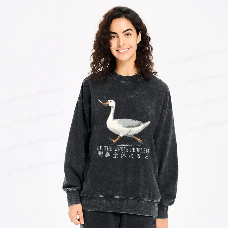 Kyoto Lion Retro Pullover for Gift