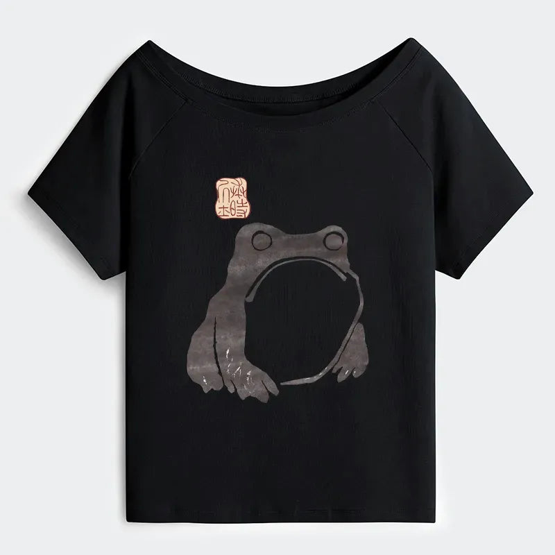 Funny Frog T-Shirt for Summer Vacation