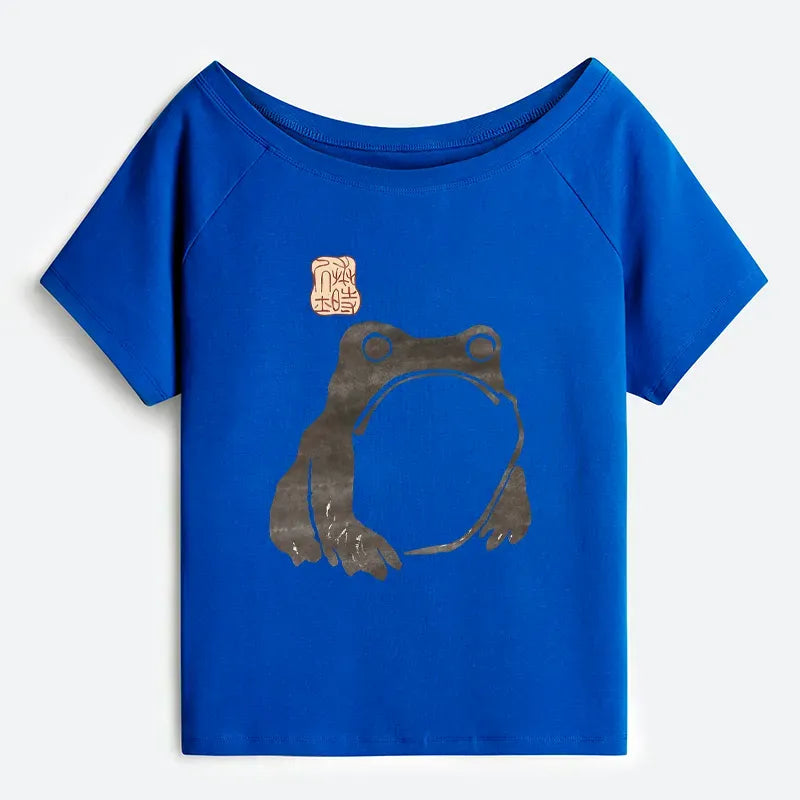 Funny Frog T-Shirt for Summer Vacation