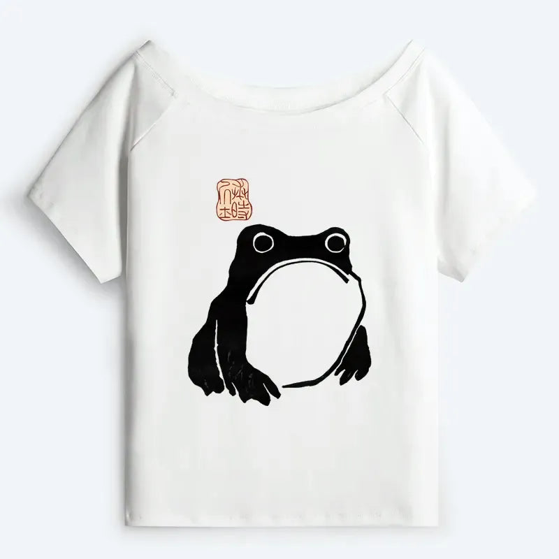 Funny Frog T-Shirt for Summer Vacation