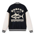 unisex embroidered varsity jacket for everyday