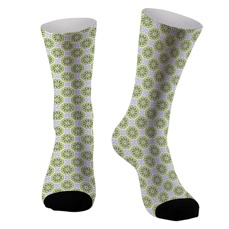 Kyoto Lion Pattern Socks for Japan Travel