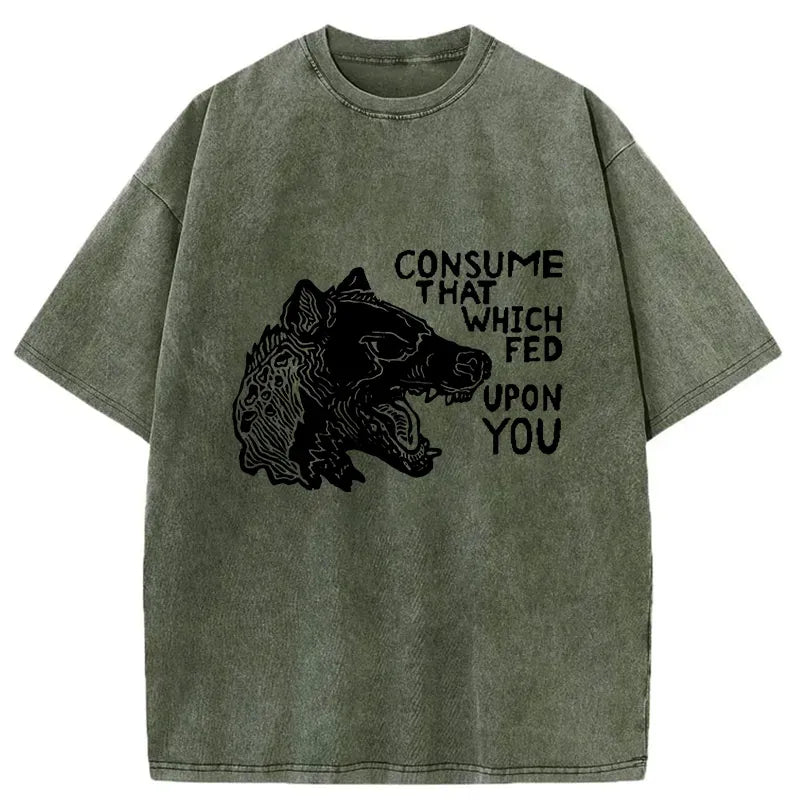 rebellious hyenas t-shirt gift for him