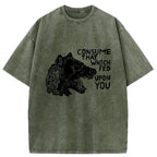 rebellious hyenas t-shirt gift for him