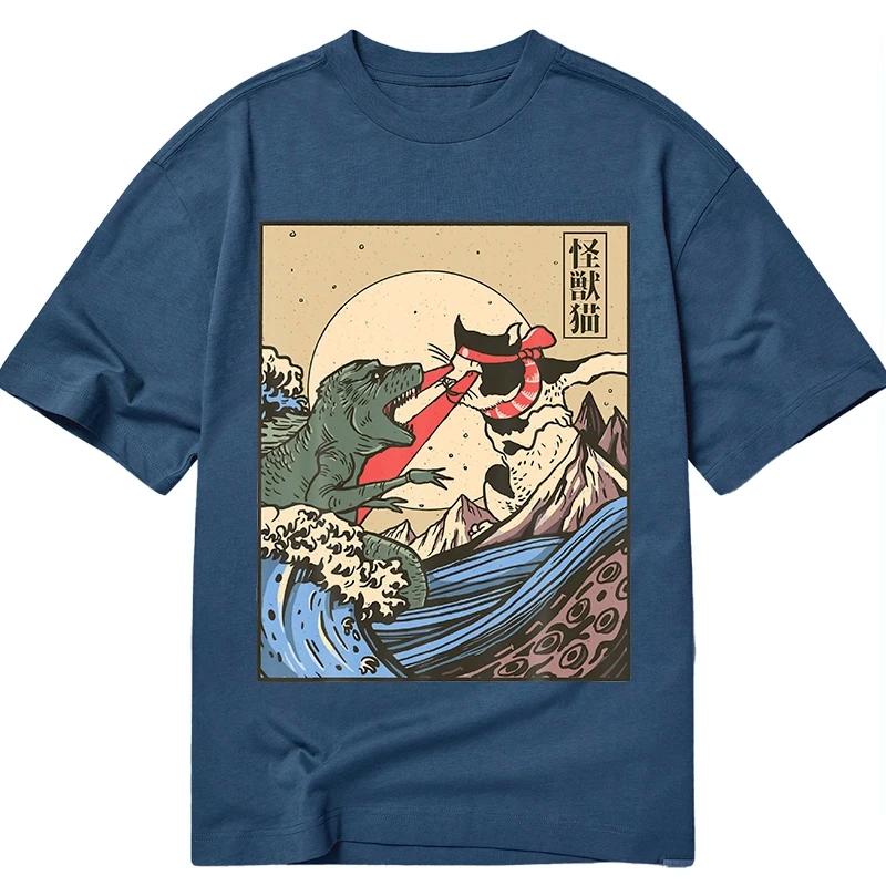Retro Ukiyo-e Cat Shirt Trending Items