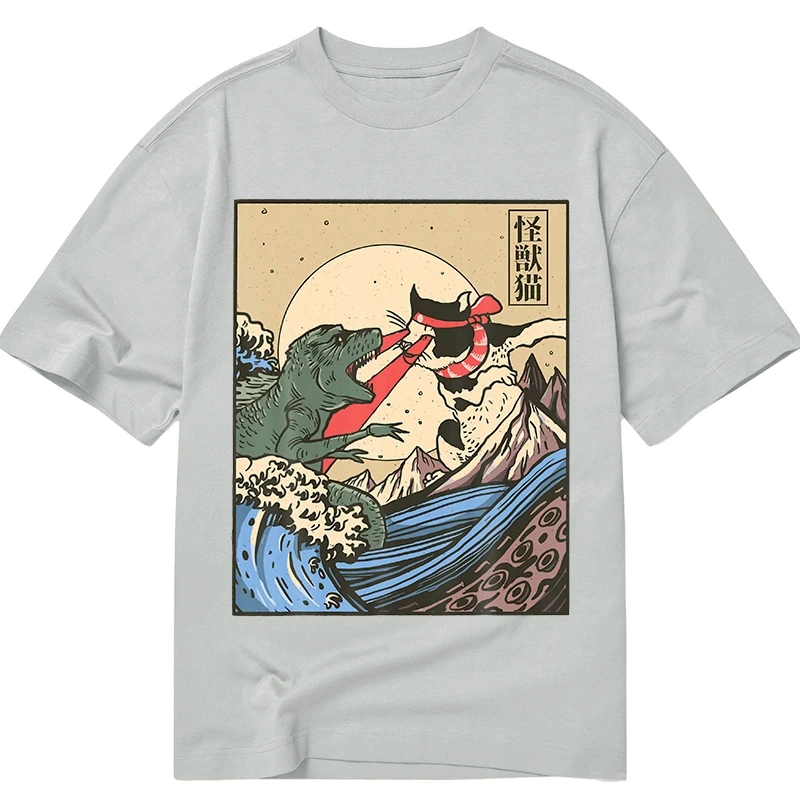 Retro Ukiyo-e Cat Shirt Trending Items