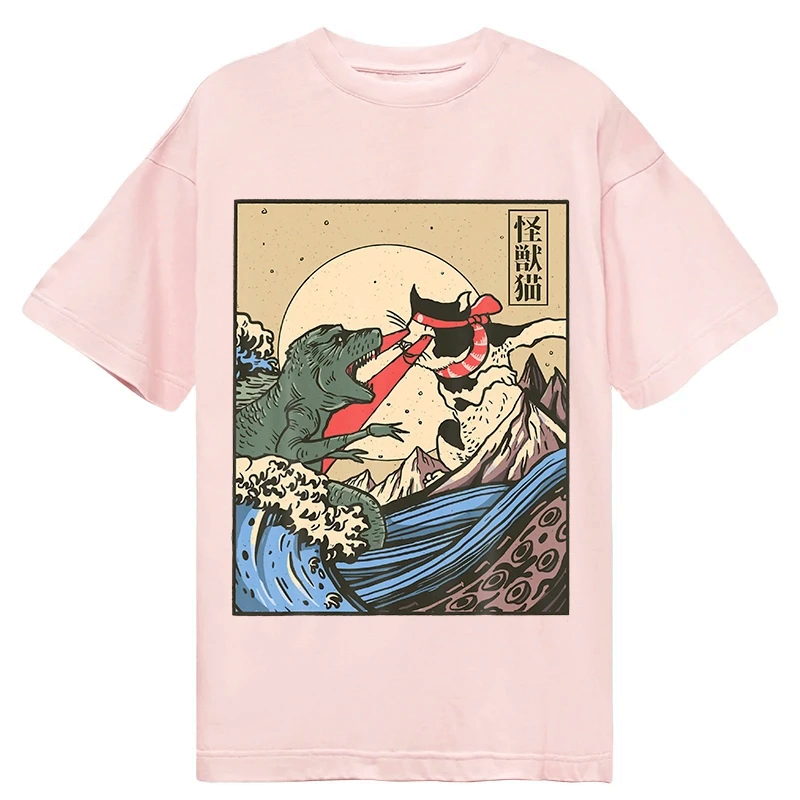 Retro Ukiyo-e Cat Shirt Trending Items