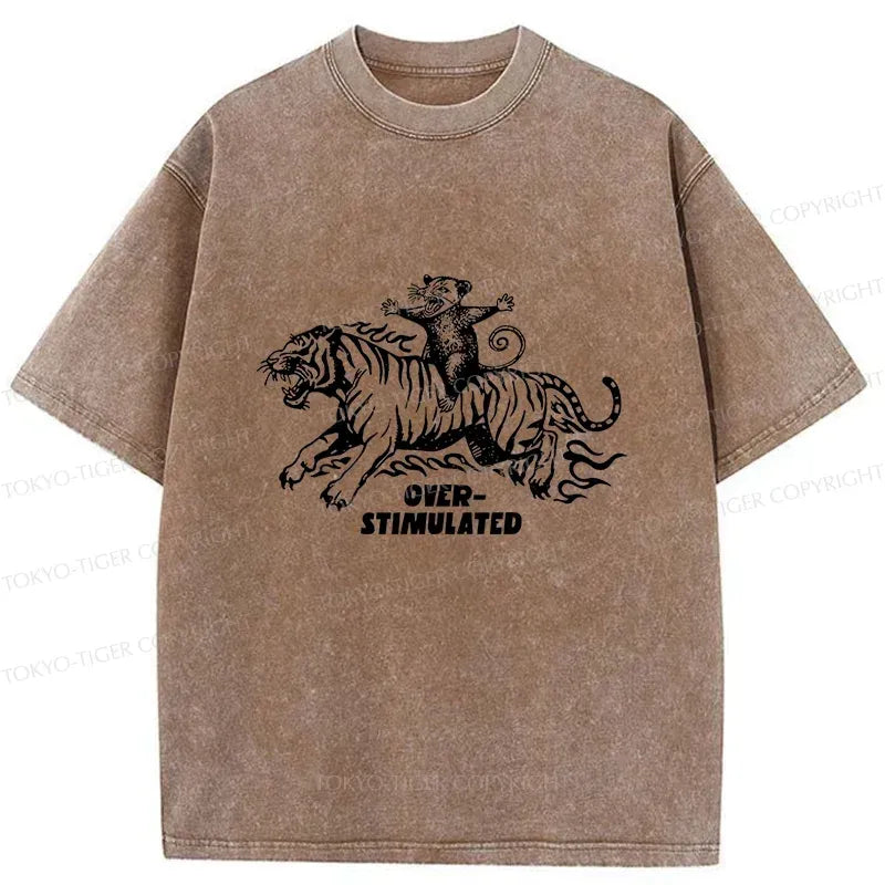 Vintage Japanese Tiger Tee for Daily Wear