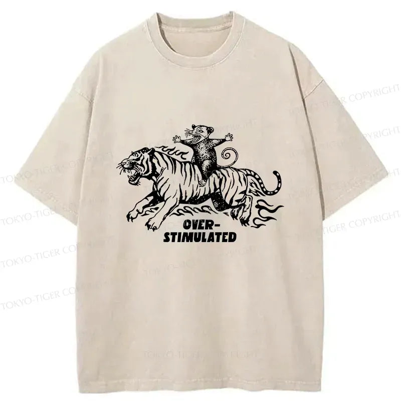 Vintage Japanese Tiger Tee for Daily Wear