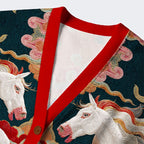 Kyoto lion celestial steed sweater for casual wear