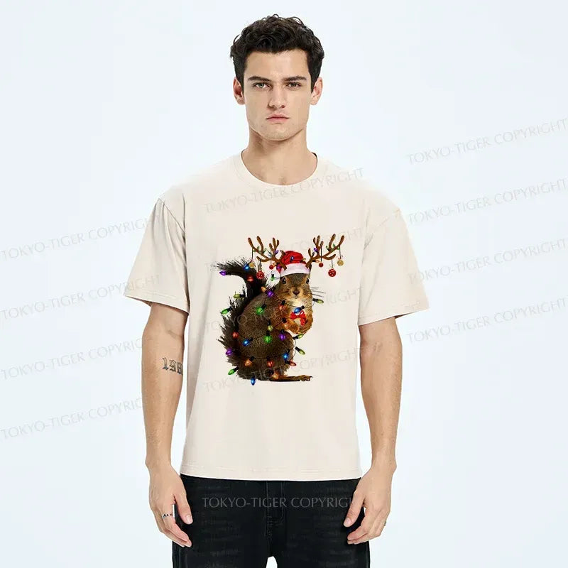 unisex cotton squirrel t-shirt gift
