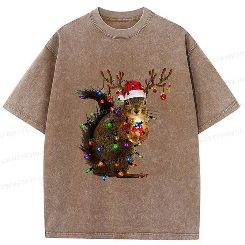 unisex cotton squirrel t-shirt gift